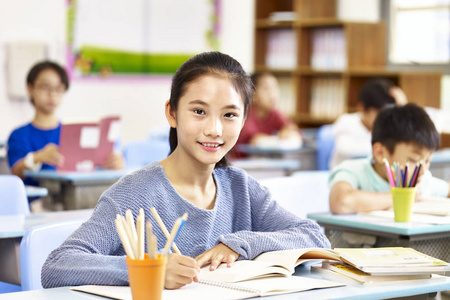 台湾女生有信心亚洲小学女生照片