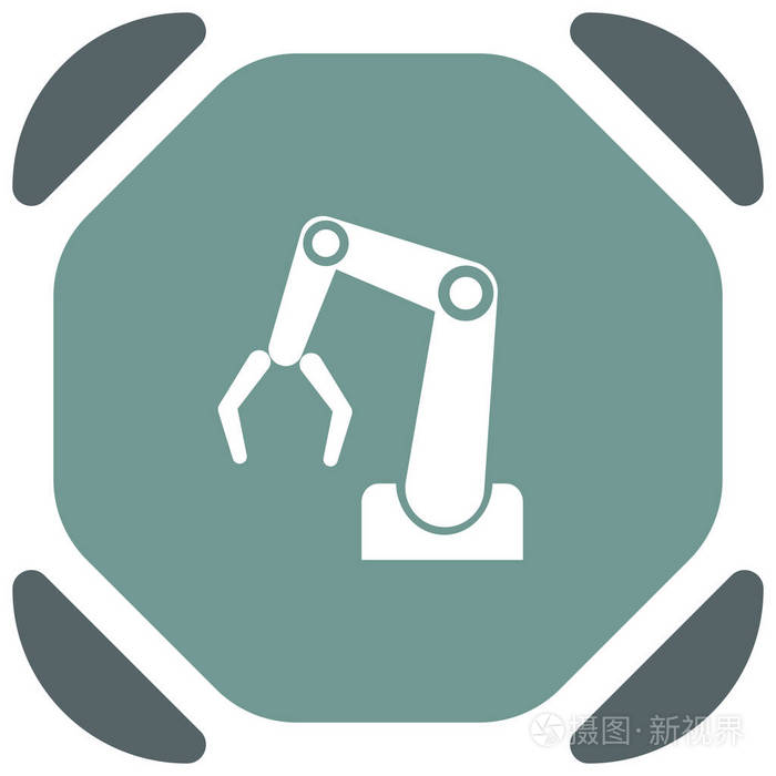 工业机器人图标