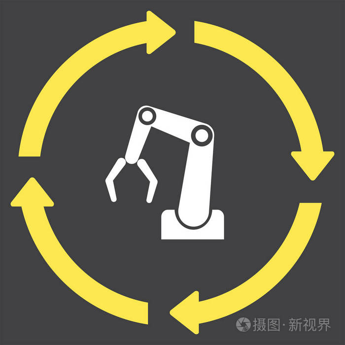 工业机器人图标