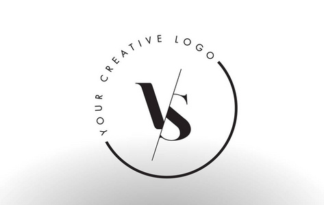 创造性的相交切 vs 衬线字母标志设计