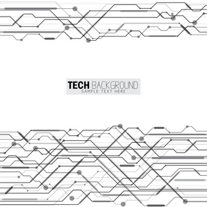 矢量图抽象未来派电路板背景