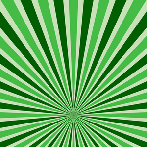 绿色的抽象复古射线背景