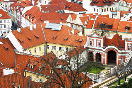 布拉格，捷克共和国，旅游概念，在欧洲，旅行是