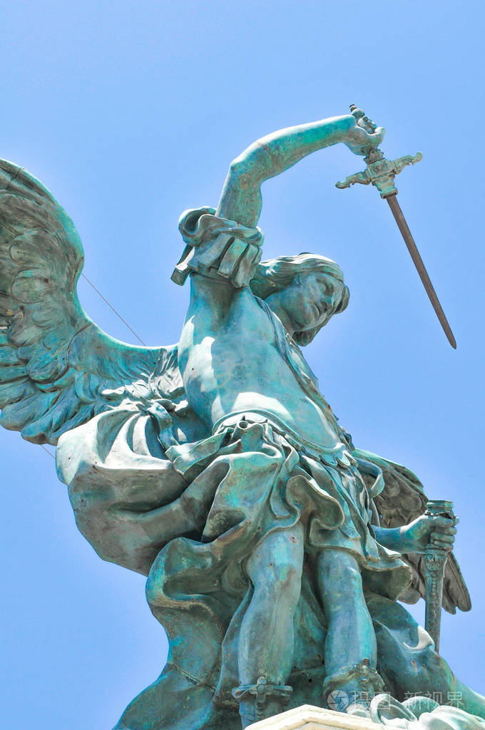 在意大利的天使雕像