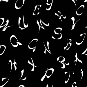 无缝的黑色与白色图案照片