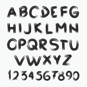 字体的铅笔复古手绘制的字母 ch 上用粉笔绘制