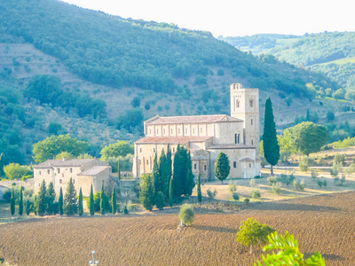 意大利托斯卡纳圣安蒂莫修道院圣安蒂莫修道院