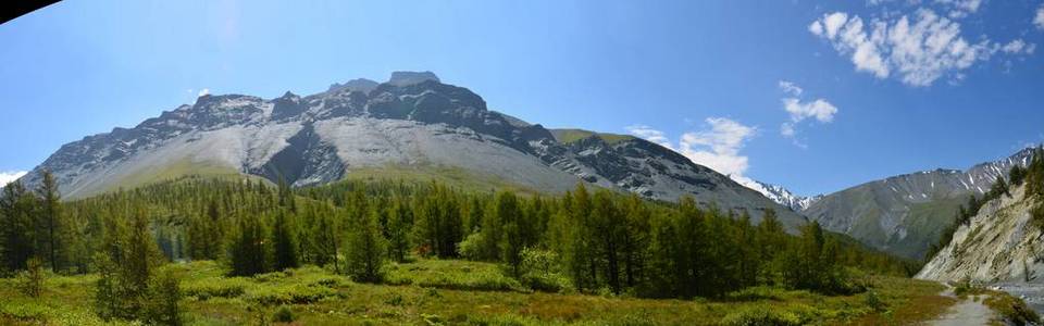 旅行到阿尔泰山