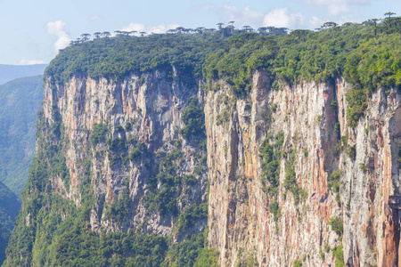 Itaimbezinho 峡谷的景色