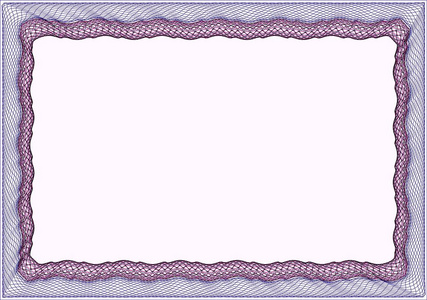 用于证书框架空白模板照片