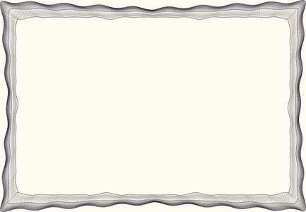 用于证书框架空白模板照片