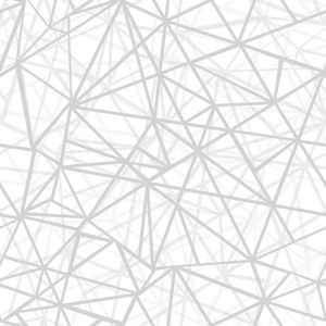 矢量银色灰色线几何拼接三角形重复无缝图案背景。可以用于织物 壁纸 文具 包装