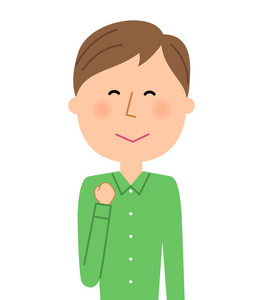高兴的男人图片