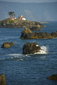 加利福尼亚海岸灯塔