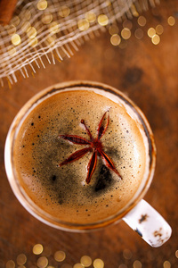 一杯茴香星光咖啡