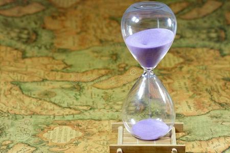 古代计时器沙漏,沙漏,沙漏计时器,沙钟照片