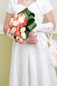 新娘手中的结婚花