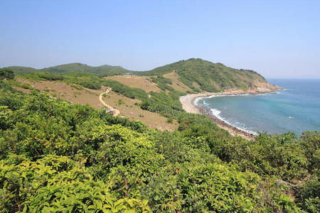 海岸，植被，自然，保护区，高地，海角，海岸，海洋，地貌，海角，海湾，山，海岸，地形，