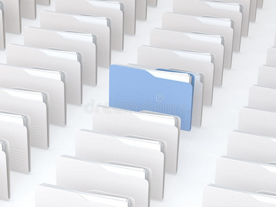 手机文件传输技术文件存档文件夹蓝色办公文件夹圈,白纸网页设计与