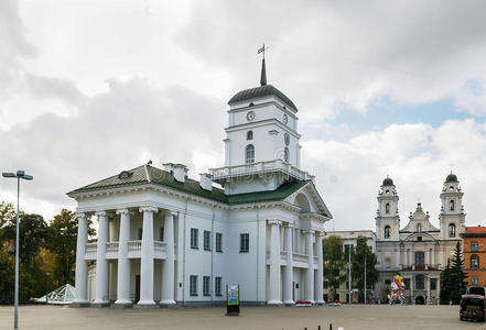 白俄罗斯明斯克市政厅
