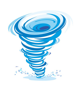 公路沿线的蓝色飓风疏散路线标志航班起飞龙卷风爆发航班起飞孤立的