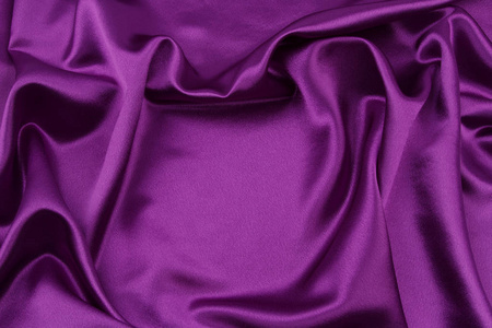 紫色丝绸面料