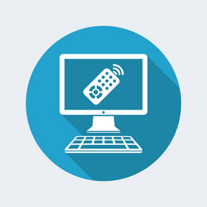 计算机远程控制应用程序图标照片