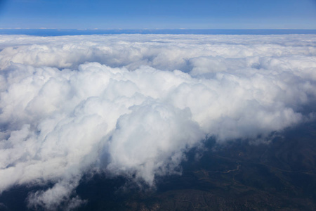 蓝天与云, 航空摄影