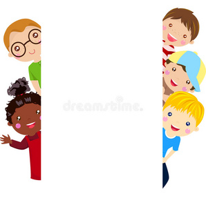 一群开心的幼儿园小朋友图片