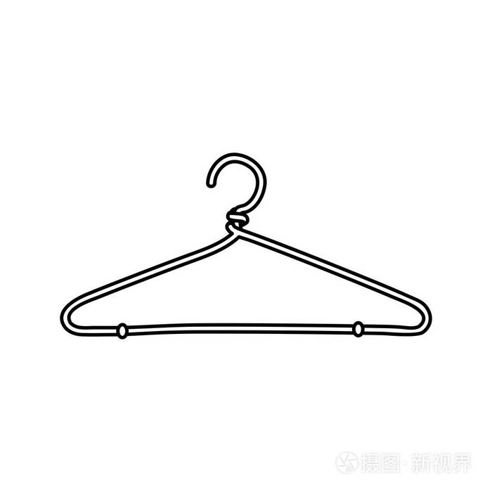 时尚衣架符号