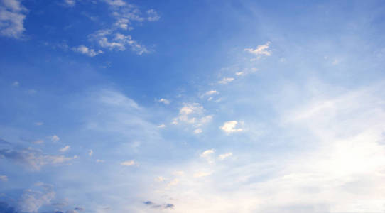 蓝蓝的天空自然背景图片