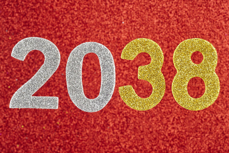 的青少年棒球运动员数字38数字三十八街在红色背景上的三十八号蓝颜