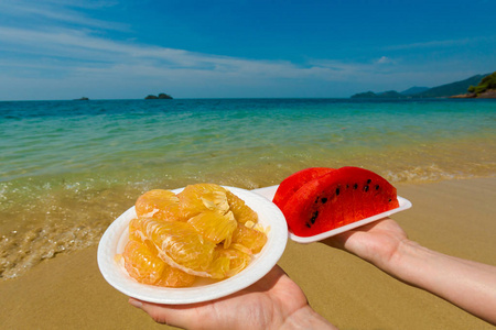 泰国海景新鲜水果