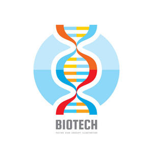 医学科学创新的象征.人体生物基因编码结构.设计元素照片