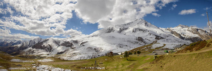 法国比利牛斯山脉，上校杜全景 Soulor