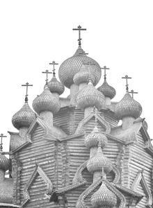 木制教堂的圣彼得斯堡附近代祷图片