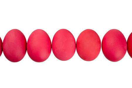 粉红色的复活节彩蛋