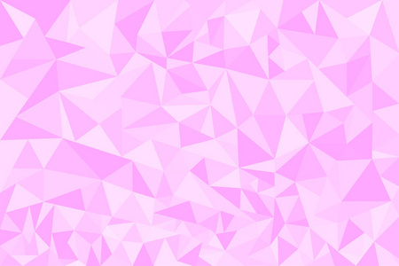 在设计中使用的抽象的未来派形状矢量背景。粉红色的几何纹理。多边形三角背景。模板背景。在墙上的多边形模式
