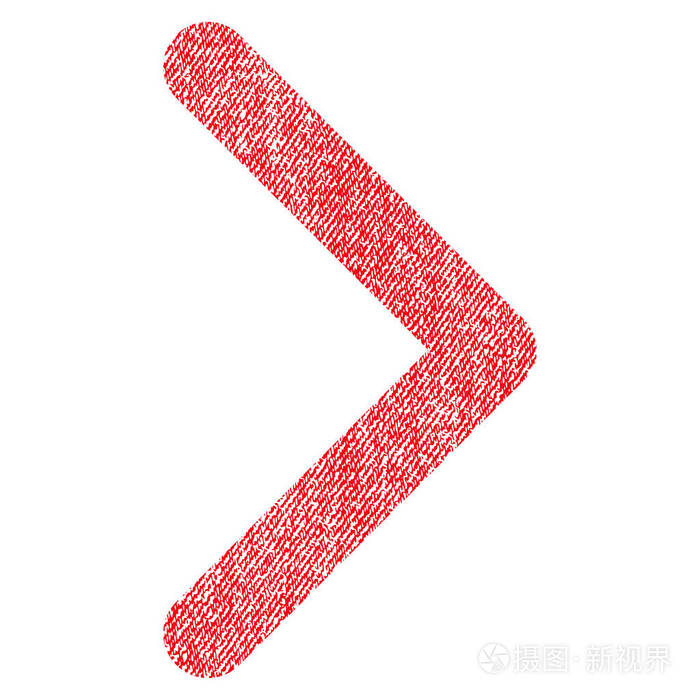 方向正确的织物纹理的图标
