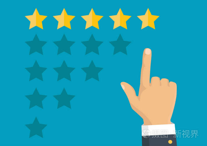 反馈, 信誉和质量的概念.矢量