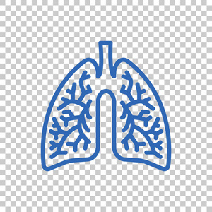 人肺图标