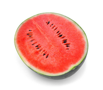 西瓜一半图片