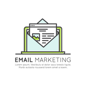 电子邮件营销和推广过程中向用户发送信件