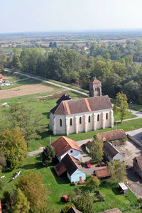 在 Bukevje，克罗地亚帕多瓦的圣安东尼的教区教堂