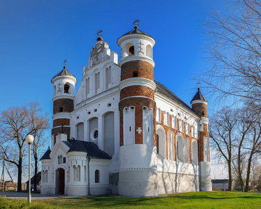 东正教教会在 Murovanka 村庄。格罗德诺地区白俄罗斯
