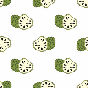 番荔枝图片-番荔枝素材-番荔枝插画-摄图新视界