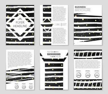 抽象矢量布局背景集。艺术模板设计 列表 头版 样机宣传册主题样式 横幅 想法 封面 小册子 打印 传单，书，空