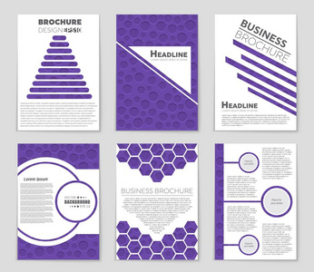 抽象矢量布局背景集。艺术模板设计 列表 页面 样机宣传册主题样式 横幅 想法 封面 小册子 打印 传单，书，空
