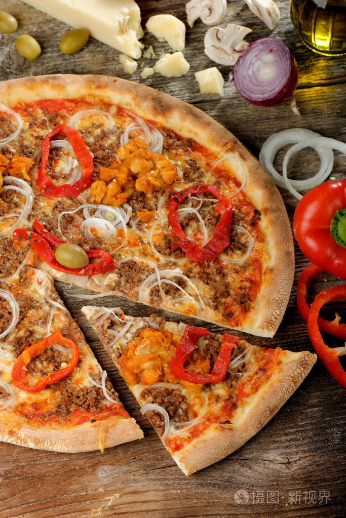 传统墨西哥披萨