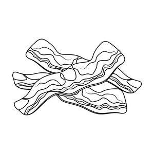 培根图标图片-培根图标素材-培根图标插画-摄图新视界